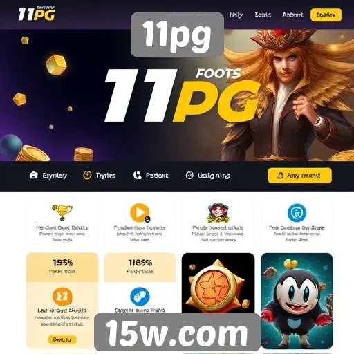 Características principais do site 11pg